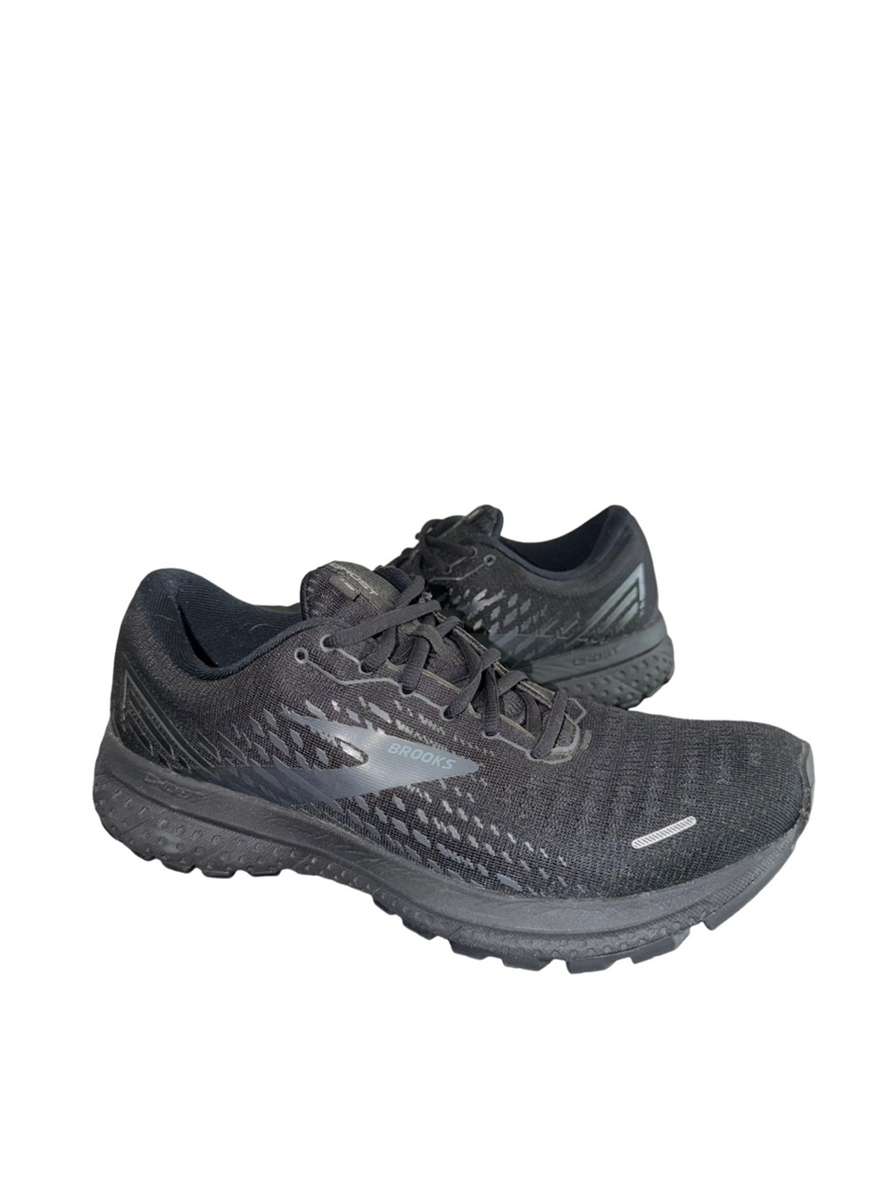 Brooks ghost 13 Men's Black Athletic Running Shoe’s size 10.5 - Picture 2 of 6